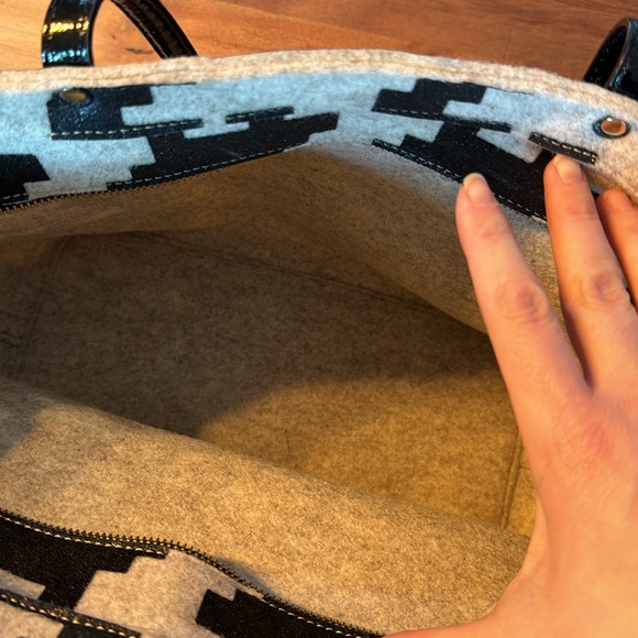 Kate spade wool houndstooth harmony telltale twinkle purse - Picture 5 of 6